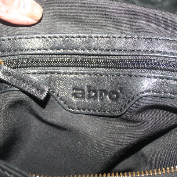 $599 ABRO Romania THE Softest Leather You EVA Felt Hobo Shoulder Bag Purse - Picture 9 of 11